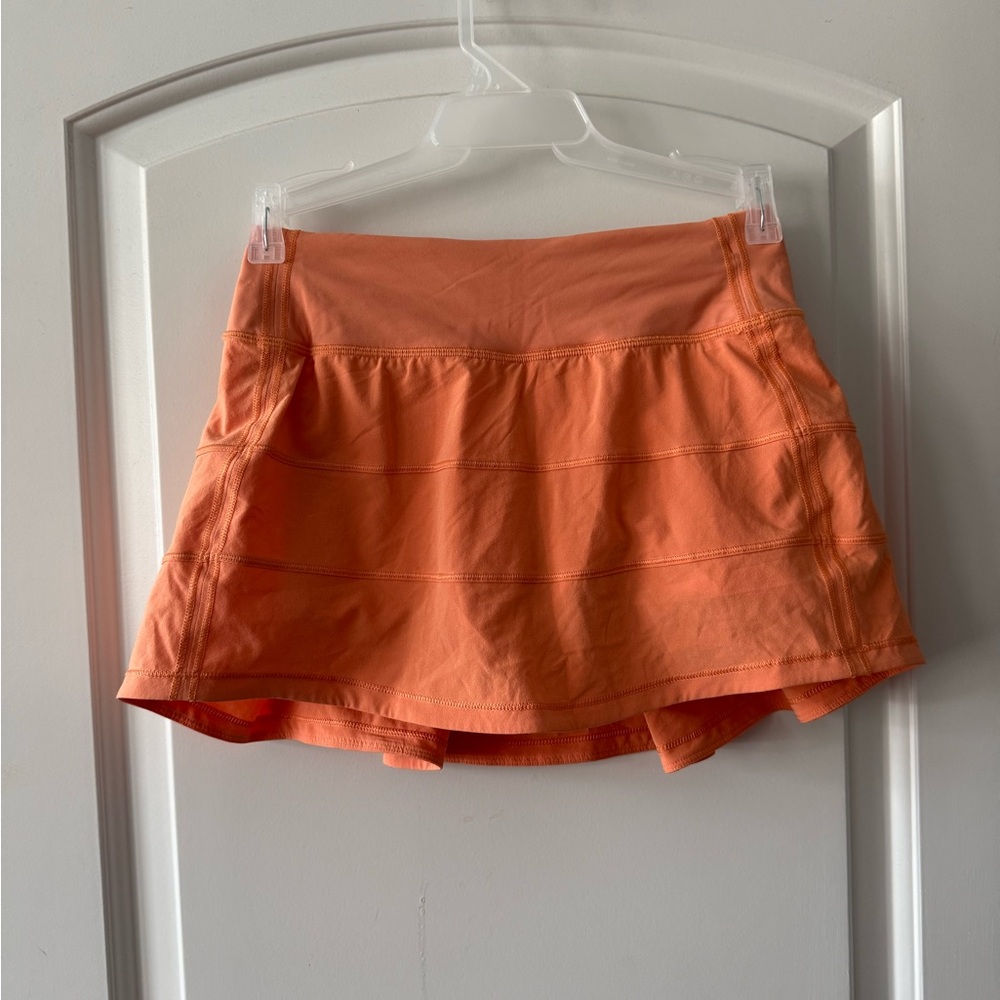 Lululemon Athletica Orange Skort